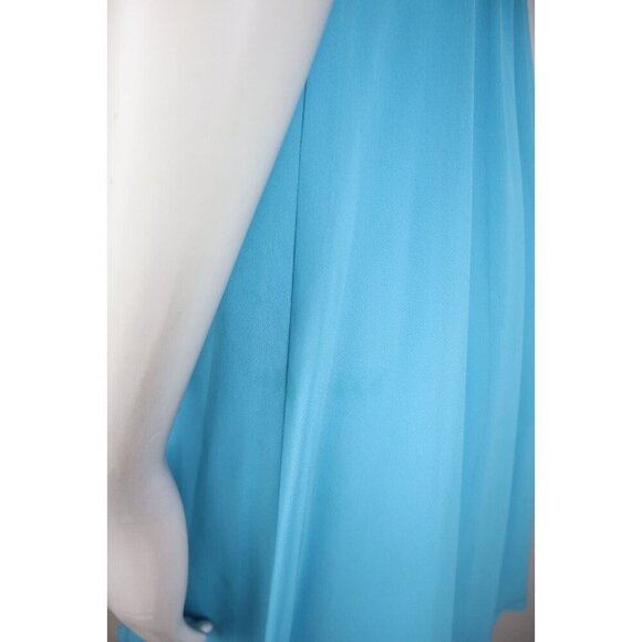BARI JAY DRESS - WOMEN'S TURQUOISE BLUE PARTY COCKTAIL DRESS - SIZE 00 - Picture 10 of 14